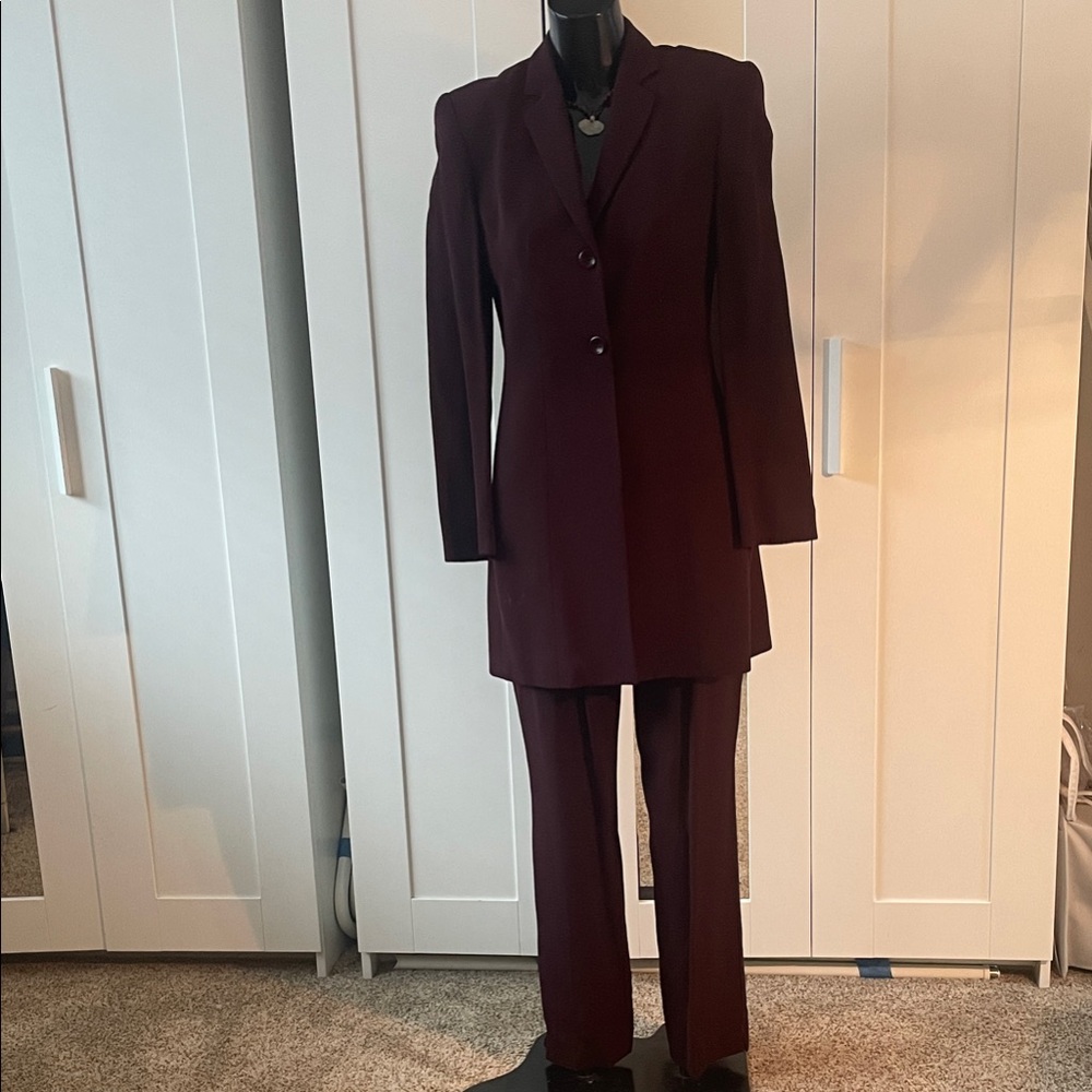 Beautiful Burgundy Suit